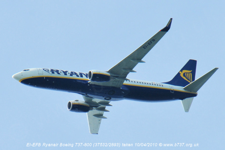 EI-EFB Ryanair Boeing 737-800
