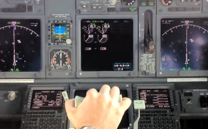 737 Engine Stabilization for Takeoff