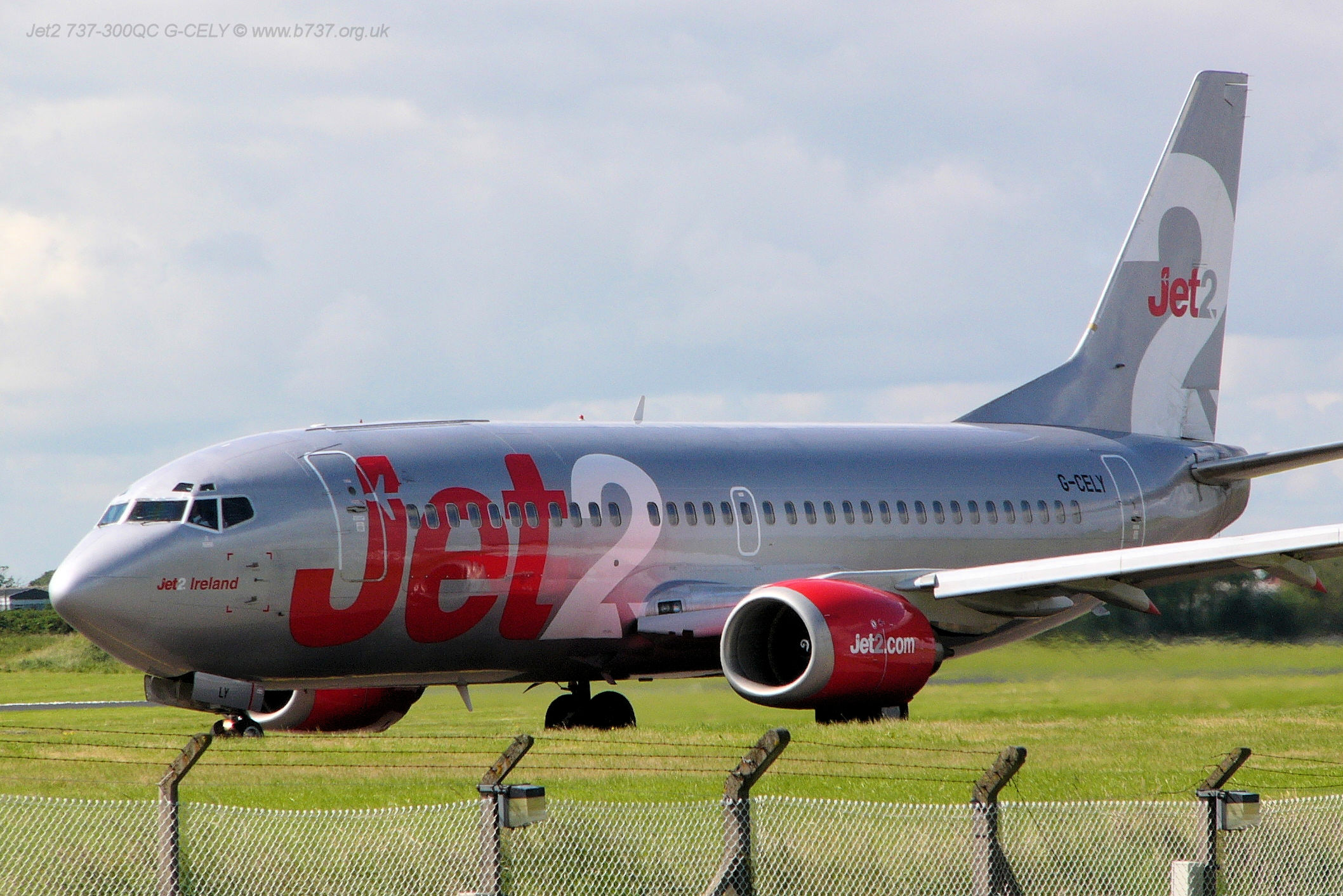 Jet2 737-300QC G-CELY