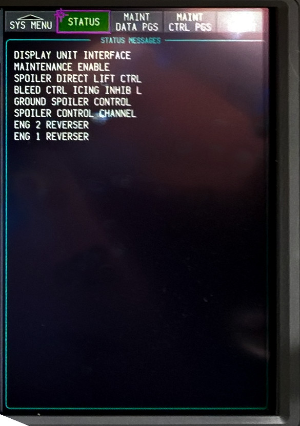 737 MAX Maintenance Status Page