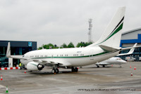 N50TC Boeing 737-700 BBJ at Luton