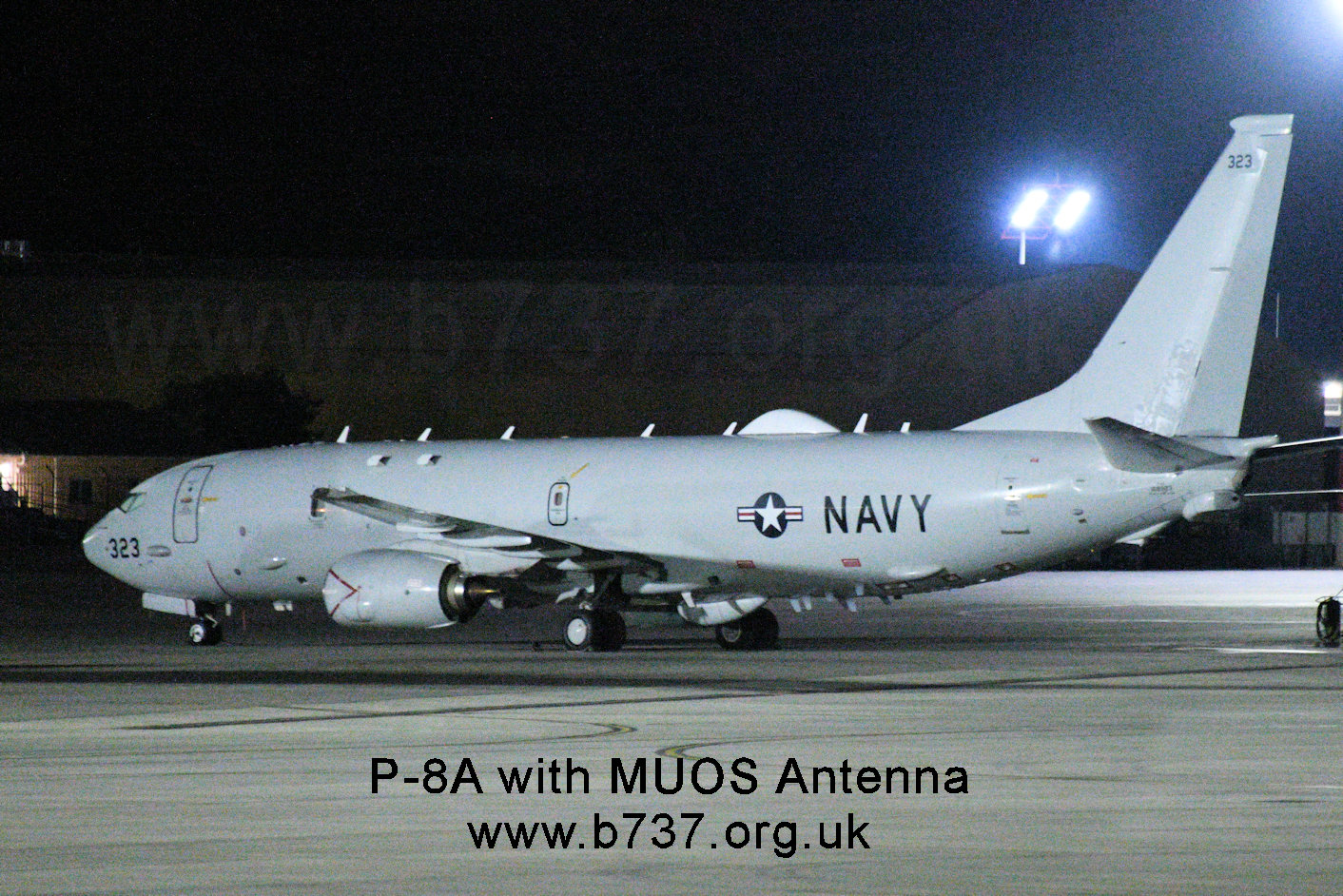 P-8A with MUOS