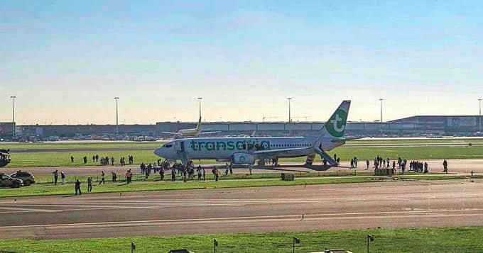PH-HXG evacuation