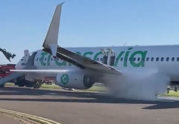 Wheel fire being extinguished