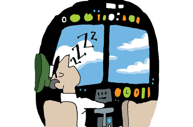 Tired Pilot