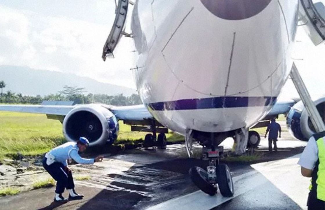 PK-YSG after the incident