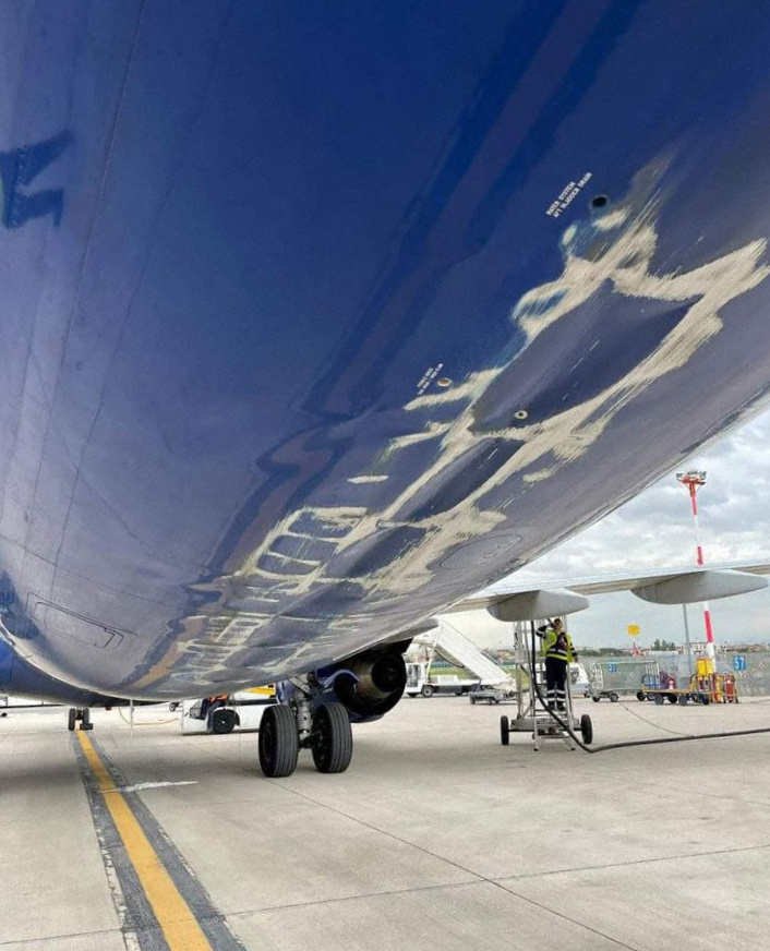 YR-BMM tailstrike damage